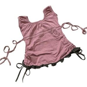 Matilda Jane pink and brown Ana Top‎ size 4